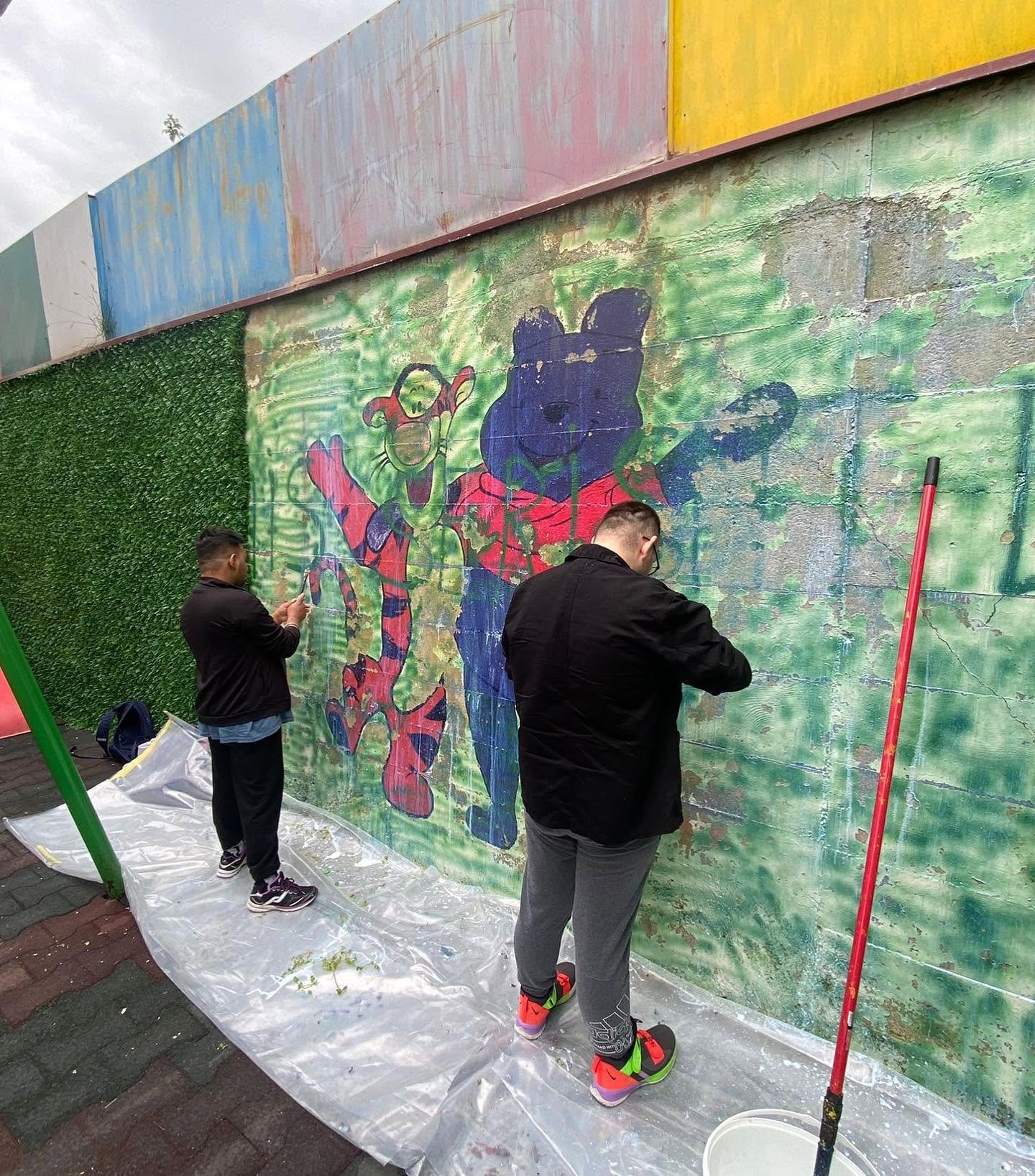 Peja City Center Mural Inauguration